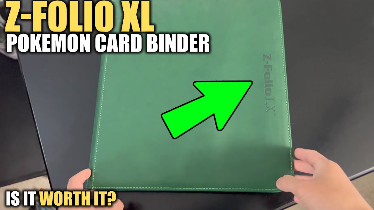 I Tried the Z-Folio XL Pokemon Card Binder Review