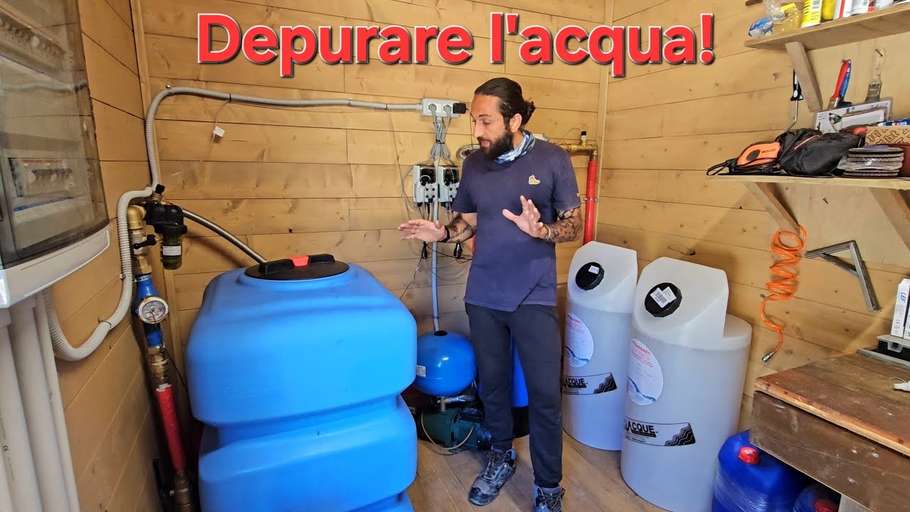 Così abbiamo reso potabile l'acqua del pozzo - impianto per potabilizzare qualunque acqua!