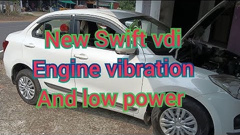 New swift diesel engine misfire and hard to start #P0202