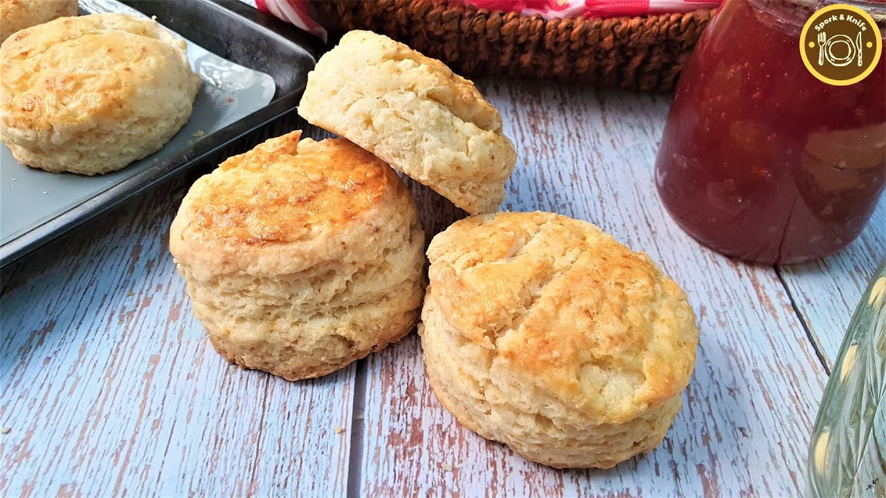 Buttermilk Biscuits | Savory American Scones | Spork & Knife - YouTube