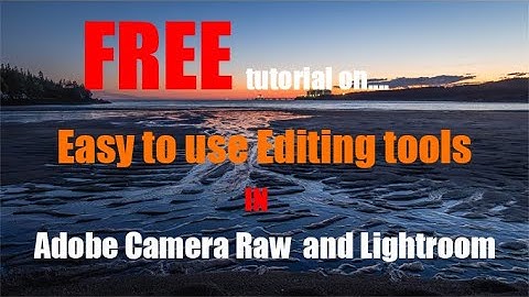 Free and easy tutorial on masking in Lightroom and Adobe Camera Raw