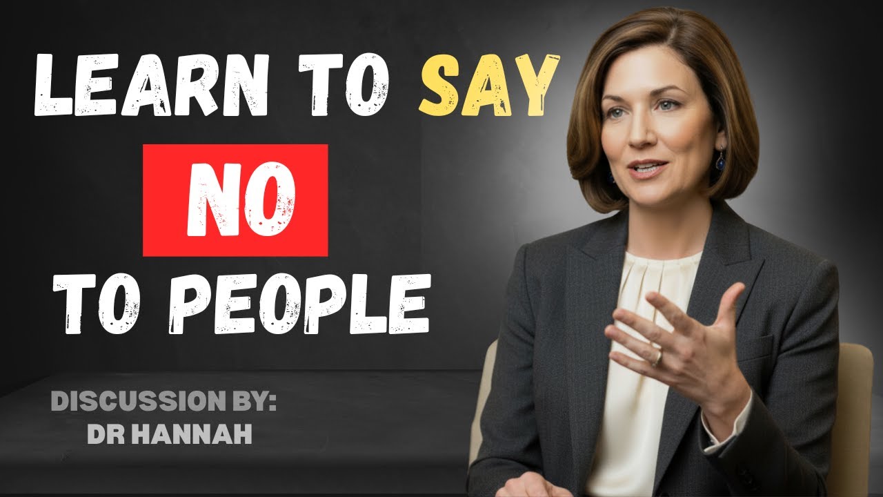 The Art of Saying No Without Guilt - YouTube