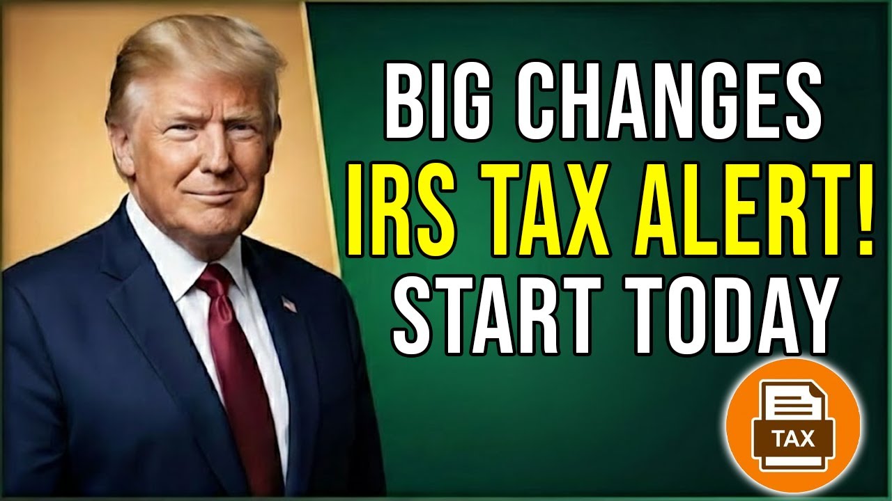 ALERT! Big IRS Tax Changes Start Today for 2026 — Are You Ready?