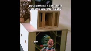 Story wa lucu versi sound system miniatur