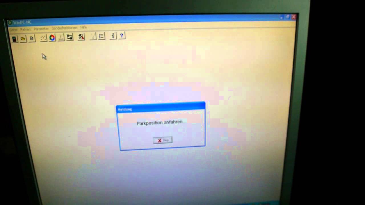 Cut2000 Einschaltvorgang