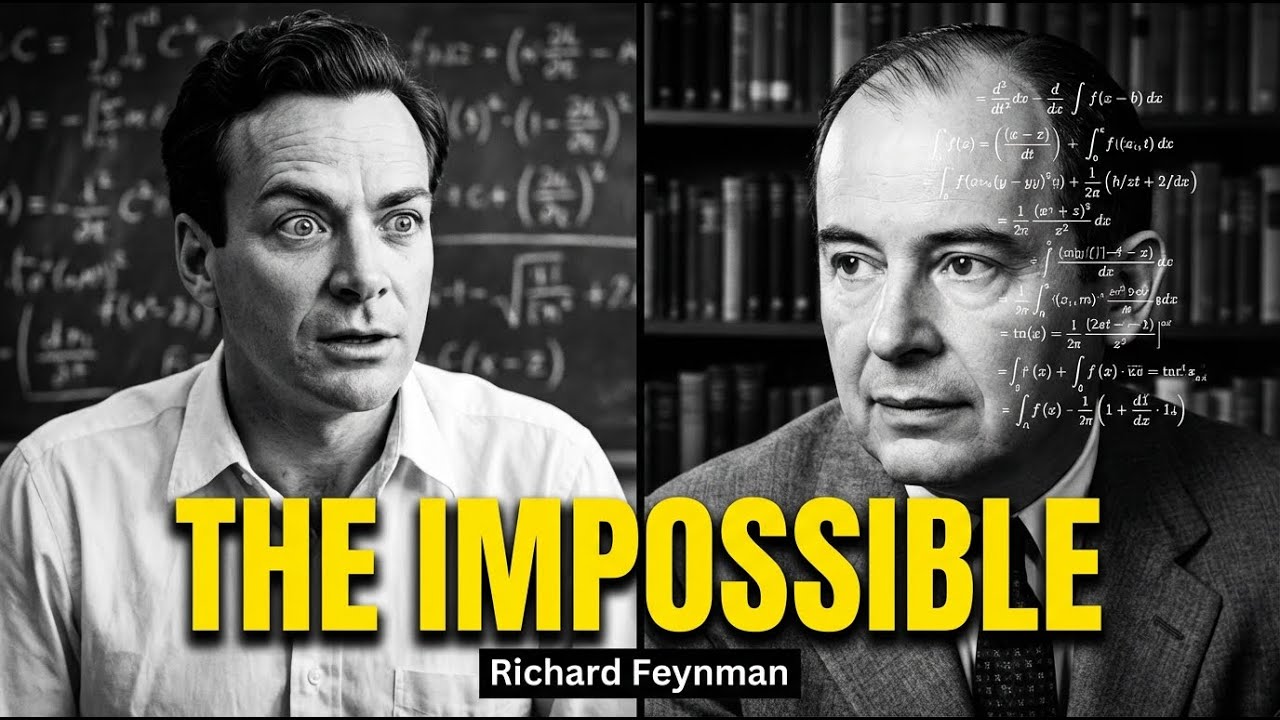 Richard Feynman SAW Von Neumann Solve The IMPOSSIBLE In Seconds