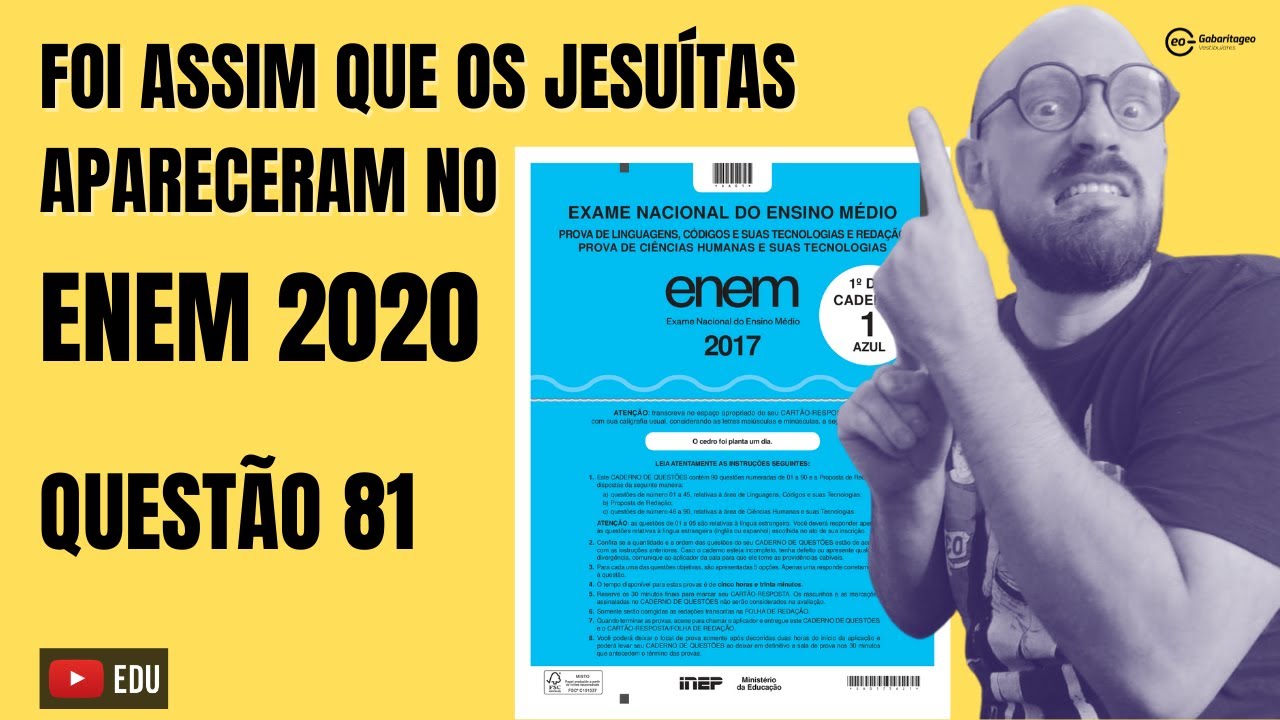 QUESTÃO 81 CADERNO AZUL | ENEM 2020 | HISTÓRIA