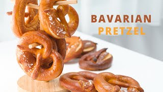 在家也能輕鬆做出德國紐結麵包Bavarian Pretzel recipe ASMR 