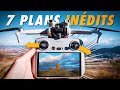 7 plans INÉDITS à faire avec son DJI MINI 3 et MINI 3 Pro !