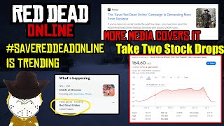 #SaveRedDeadOnline Is Trending On Twitter!, Take Two Stock Drops And More Media Covers The Situation