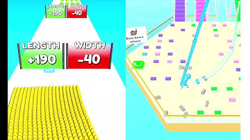 💚Layer Man vs Tall Man Run 3D❤🖤New Levels Big New Update Max Walkthrough Android iOS Gameplay