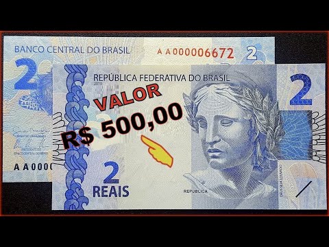 Notas raras: cédulas de R$ 2 importadas circulam no Brasil