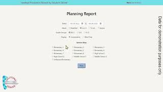 Generate a Planning Report