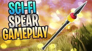 Fortnite - Level 130 Atomic Light Expander Sci-Fi Spear Gameplay