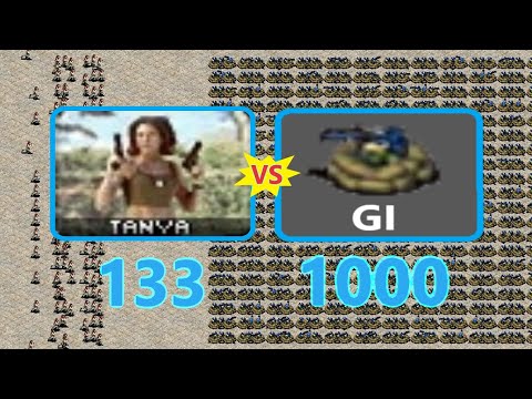 Tanya Vs Deployed Gi Same Cost Red Alert 2