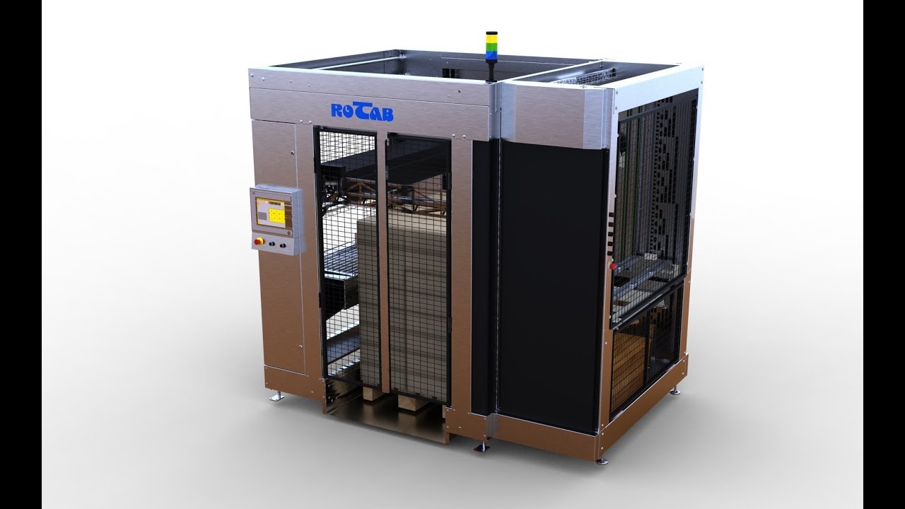 Hurtigskift af værktøj på EasyLink Cube Palletiser