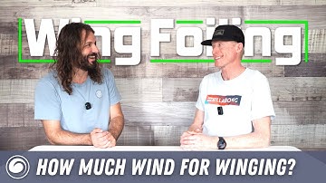 How Much Wind for Wing Foiling? A Beginner