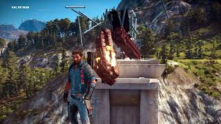 Just Cause 3 - Derailing the train - Part 3/5