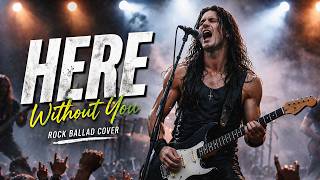 Here Without You (2000s Rock Ballad) 💔 Soulful Cover | Heartbreaking Guitar & Vocal 🎸