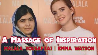 A Message Of Inspiration | Malala Yousafzai and Emma Watson (With Subtitles)