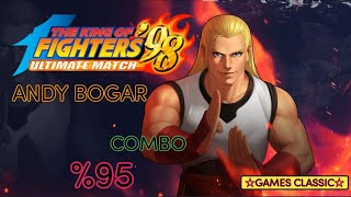 KOF98UM - Andy% 95 damage combo.