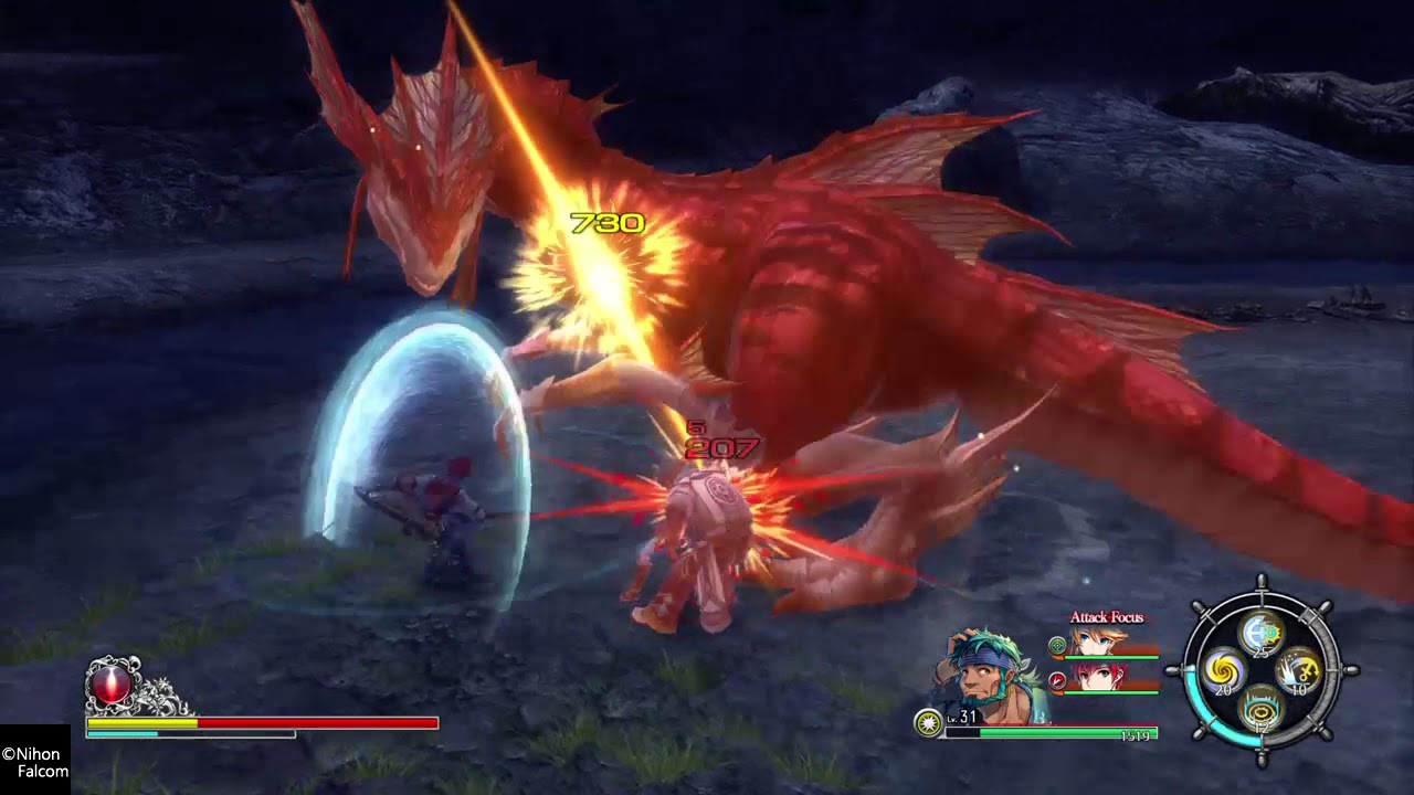 Boss Battle: Avalodragil (Second Battle) - Ys VIII: Lacrimosa of Dana