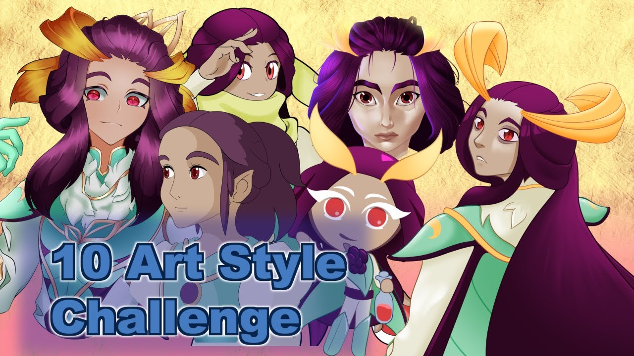 10 Art Styles Challenge