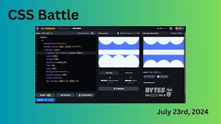 CSS Battle - July 23rd, 2024