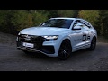 Brutal  2019 new Audi Q8 TDI quattro 286PS (LAUNCH ,Sound flyby,inboard)