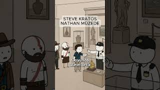 Arthur, Kratos Ve Steve Müzeye Girerse..