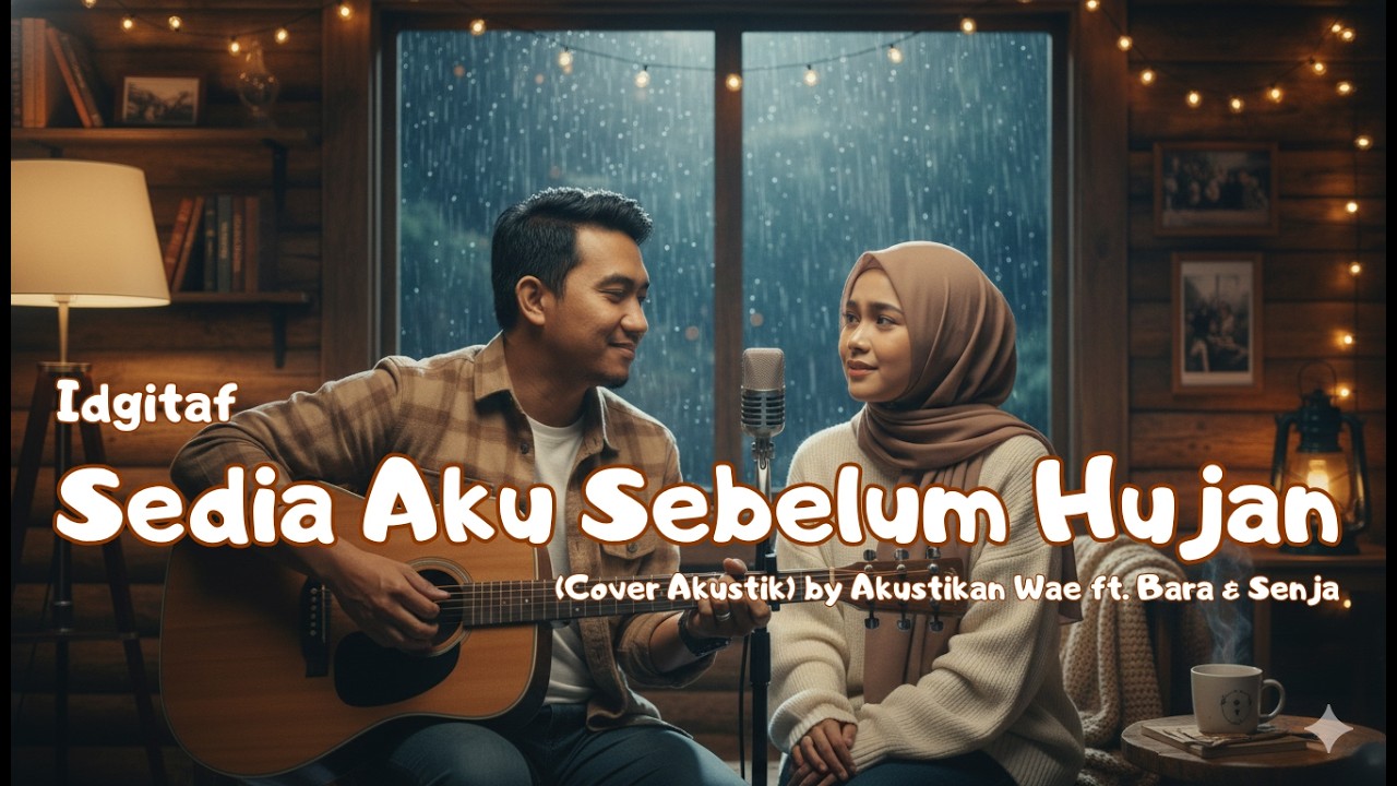 Idgitaf - Sedia Aku Sebelum Hujan (Cover Akustik) by Akustikan Wae ft. Bara & Senja