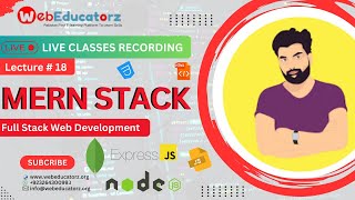 🔴 Live Class - MERN Stack Development Course - Lecture # 18 - Hindi/Urdu - Asad Mukhtar