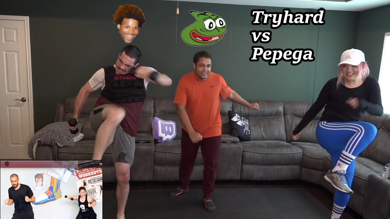 Nmplol Workout Session with Greekgodx and Malena