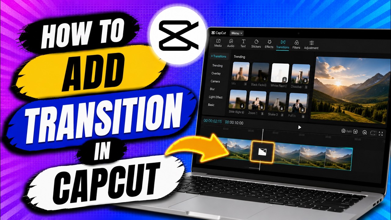 How To Add Transition In CapCut (Quickest Solution) - YouTube