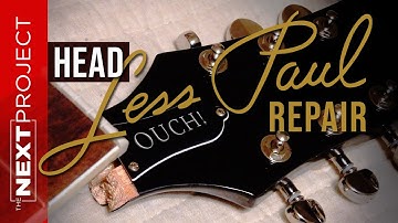 Les Paul Broken Headstock Repair