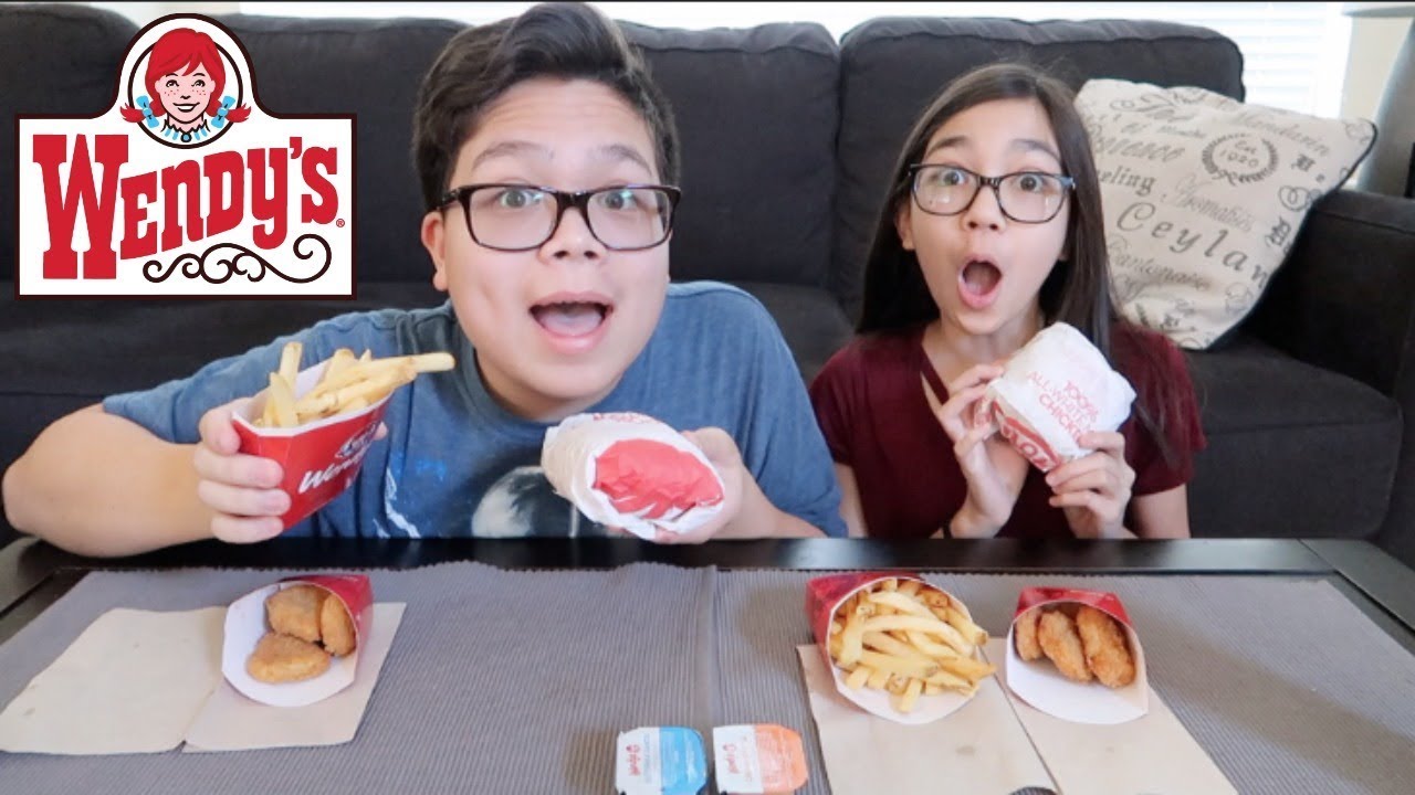 WENDY'S 4 FOR 4 MEAL MUKBANG (EATING SHOW) YouTube