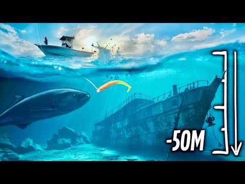 Ce fond marin cache DES MONSTRES : pêche du GRAND LARGE !!