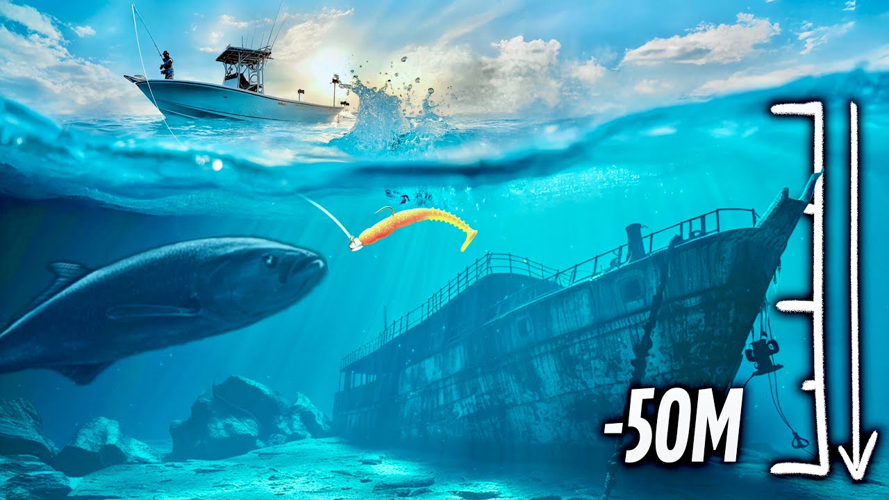 Ce fond marin cache DES MONSTRES : pêche du GRAND LARGE !!