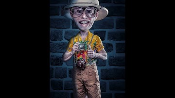 Photoshop CC | Caricature Tutorial |