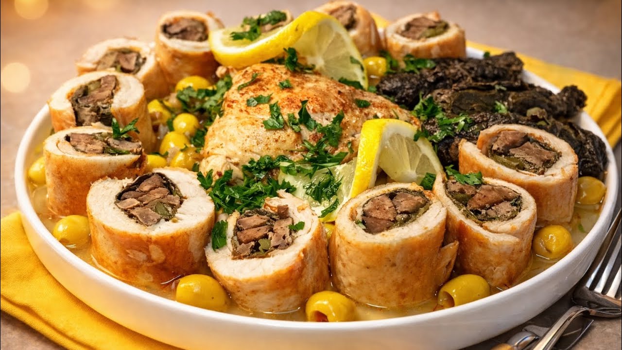 🌙✨فطور ثاني يوم رمضان 😍طبق فاخر يخلي الكل يسقسي على الوصفة!