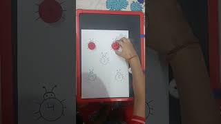 Counting #funactivity #funlearning #artwork #ladybug #artforkidshub #diy #fun #numbergame #