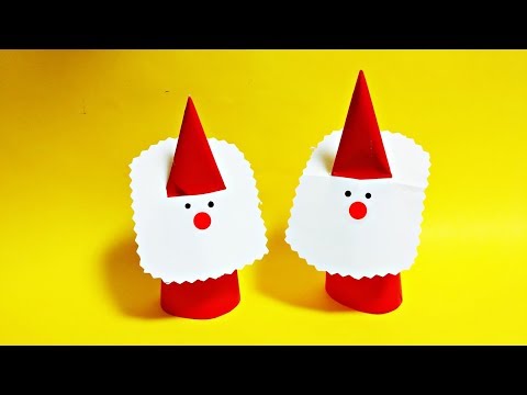 1분완성 산타클로스 종이접기 쉬운 색종이로 오리기 Santa Claus Origami completed in one minute