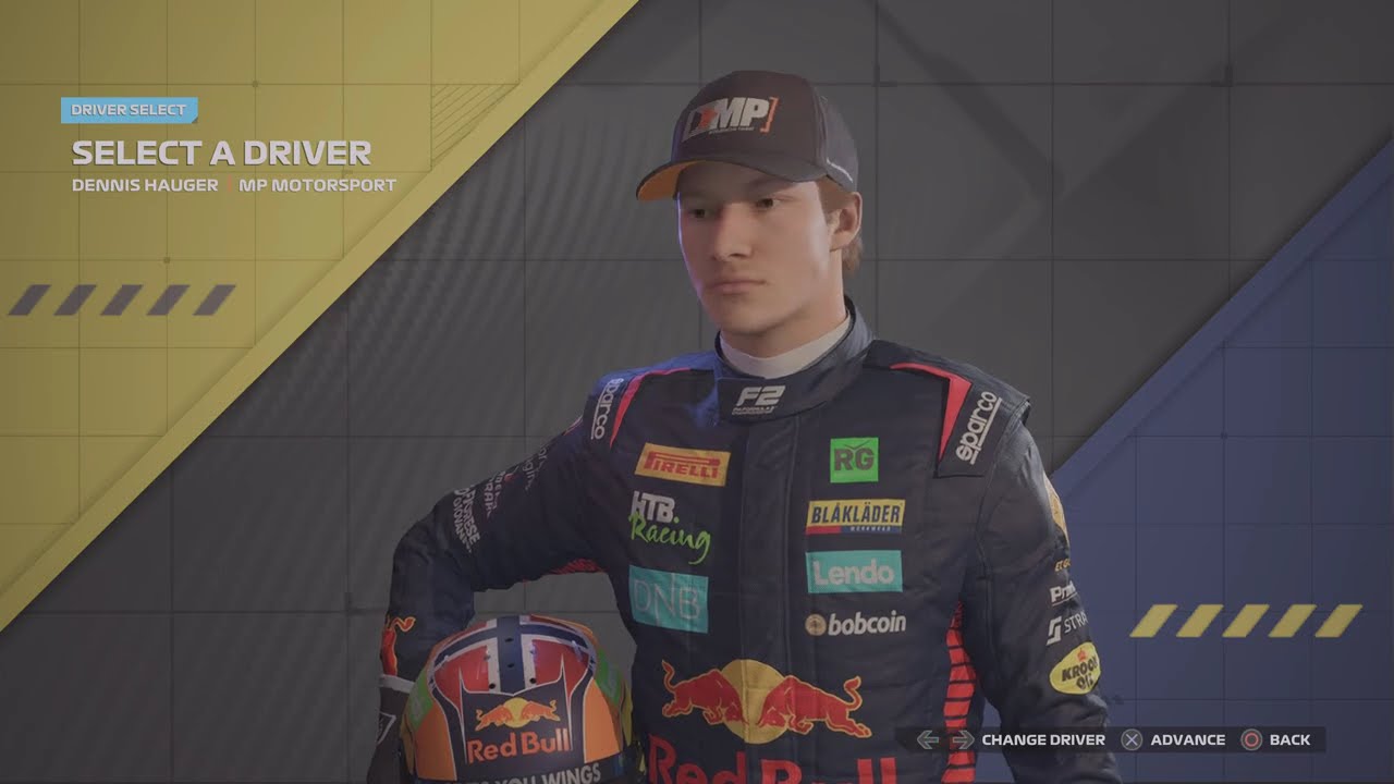 F1 24 - Dennis Hauger - F2 2023 Gameplay (4K UHD)