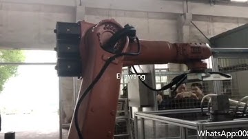 Automotive Parts Induction  Hardening With Kuka Robot heat treatment equipment