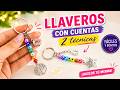 2 formas de hacer LLAVEROS fáciles ✨️