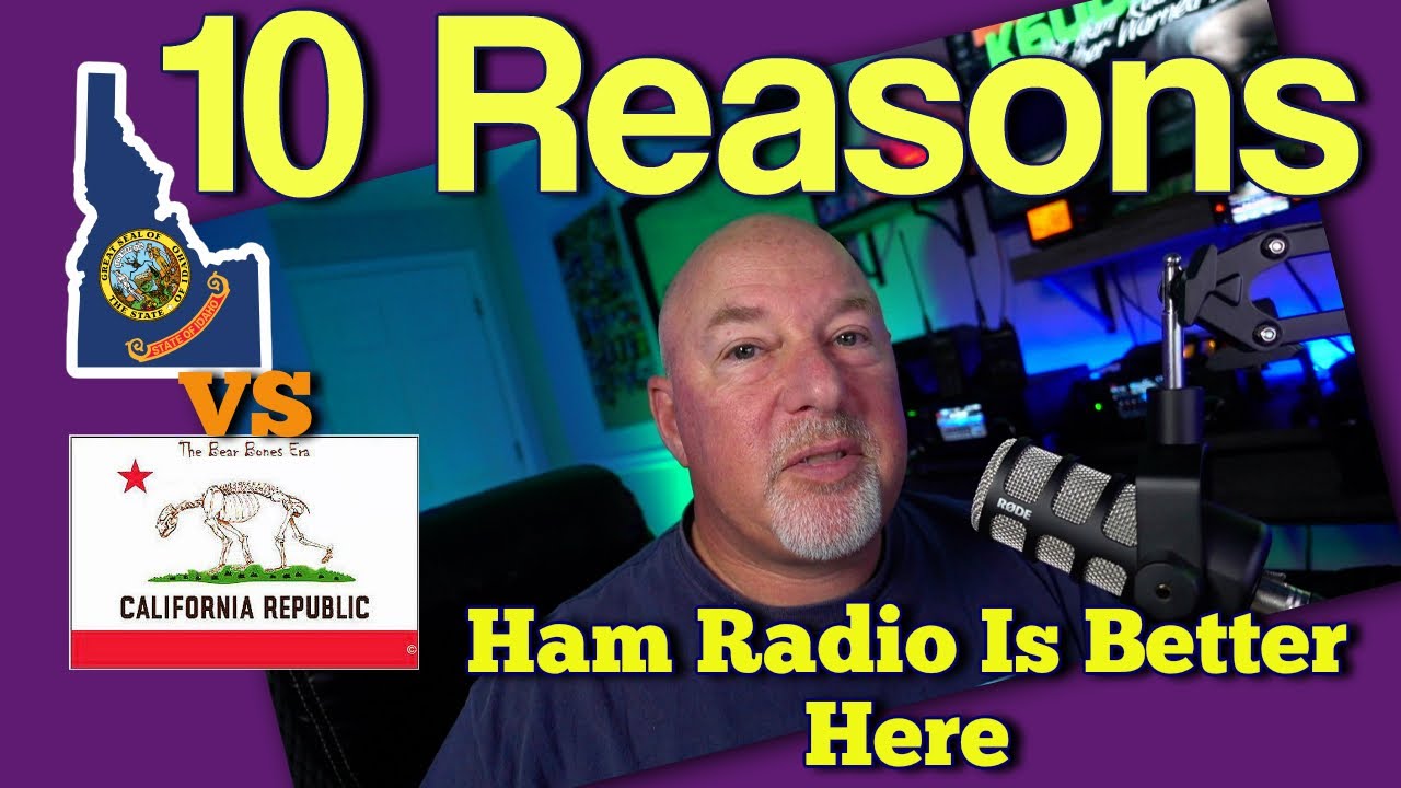 ID vs CA  10 Reasons Ham Radio is Better Here