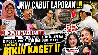 BIKIN KAGET !! JOKOWI TIBA-TIBA CABUT BERKAS PELAPORAN ROY SURYO & dr. TIFA DI POLDA METRO JAYA
