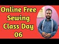 Online sewing class day 6