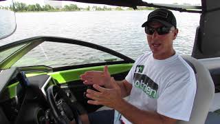 How To Drive a Boat While Towing a Wakeboarder