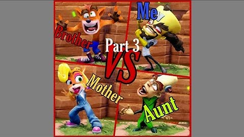 🔥Crash Bash EPIC 4 player match (Part 3)🔥